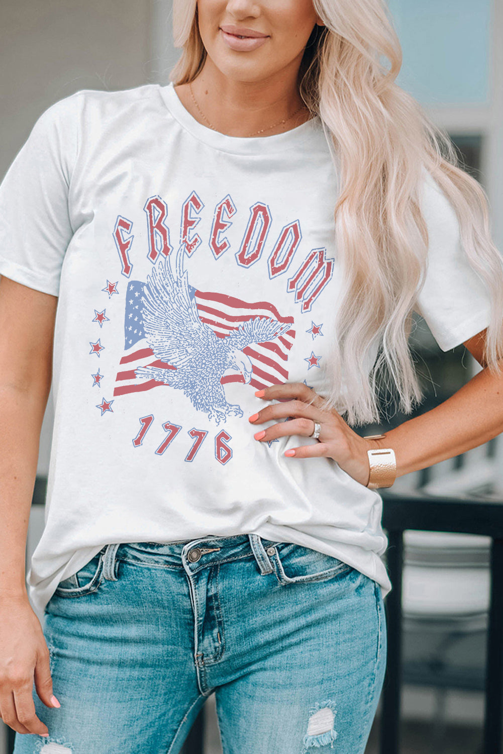 Camiseta gráfica FREEDOM 1776