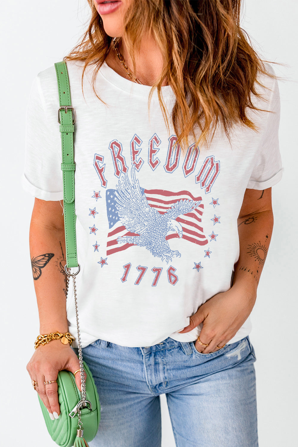 Camiseta gráfica FREEDOM 1776