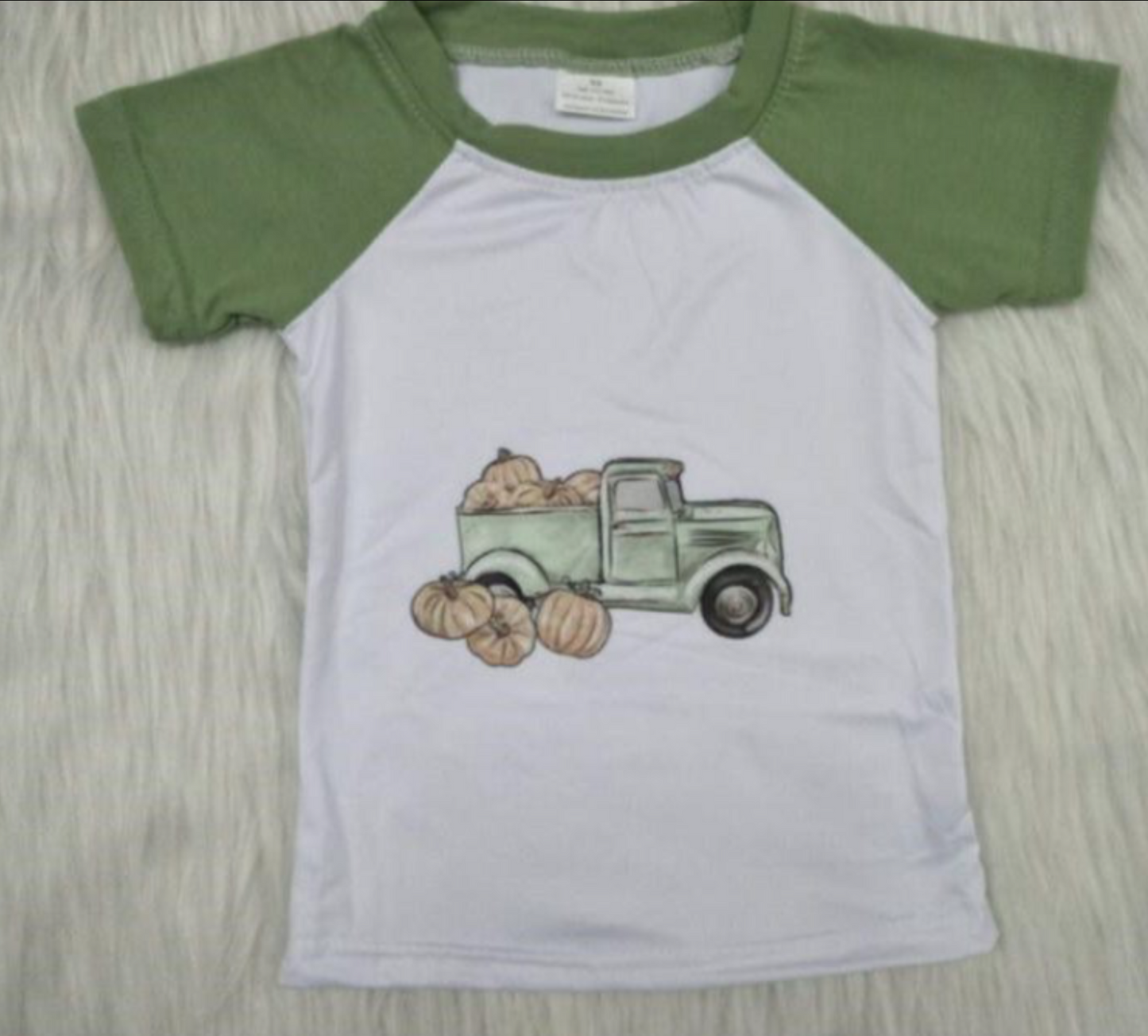 Vintage Truck & Pumpkin Shirt