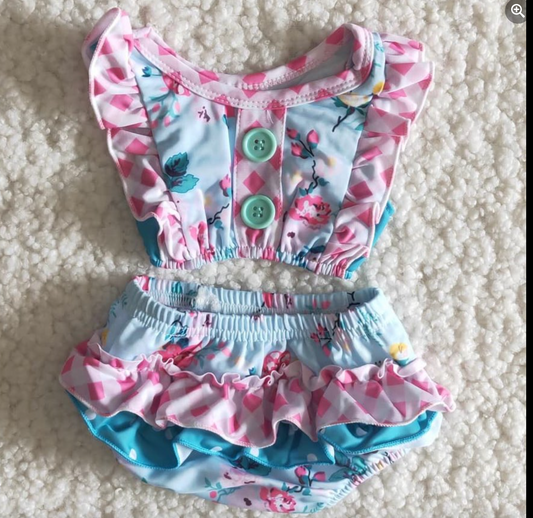 SBB Pink/Blue Swimsuit