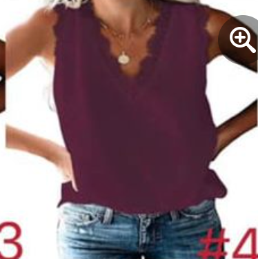 SBB Maroon VNeck Top