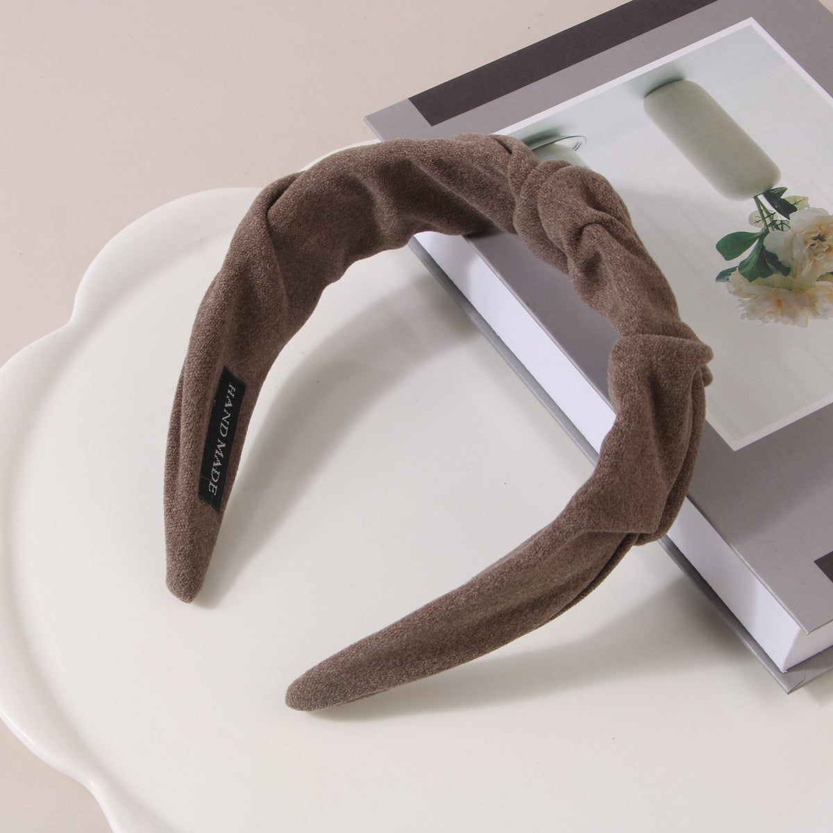 Wide Suede Headband