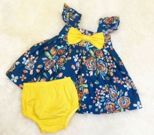 Yellow Bow Set