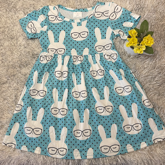 SBB Glasses & Bunnies Dress
