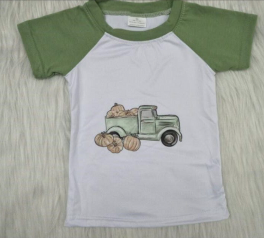 Vintage Truck & Pumpkin Shirt
